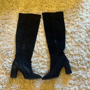 Zara suede boots